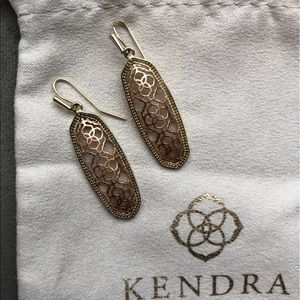 Kendra Scott Brenden Earrings in Rose Gold
